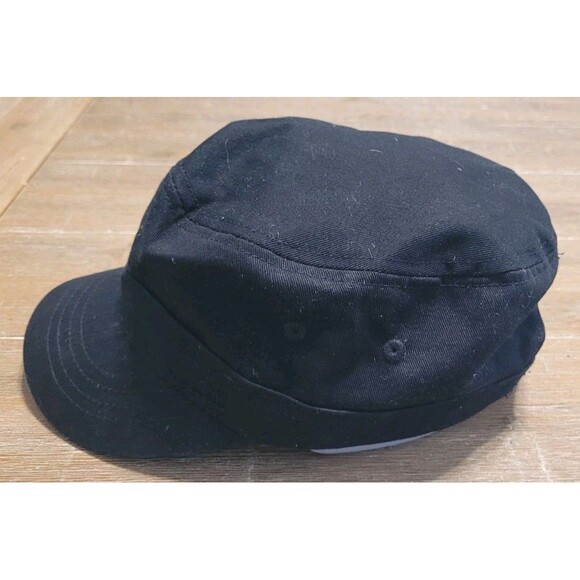 U.S. Polo Association Army Cap Black Hat Cap Logo One Size Youth Kid - Picture 2 of 5